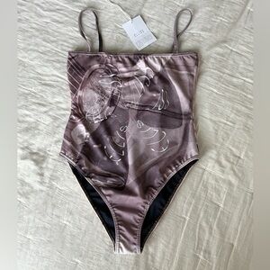 ELIIS Abstract Print Swimsuit